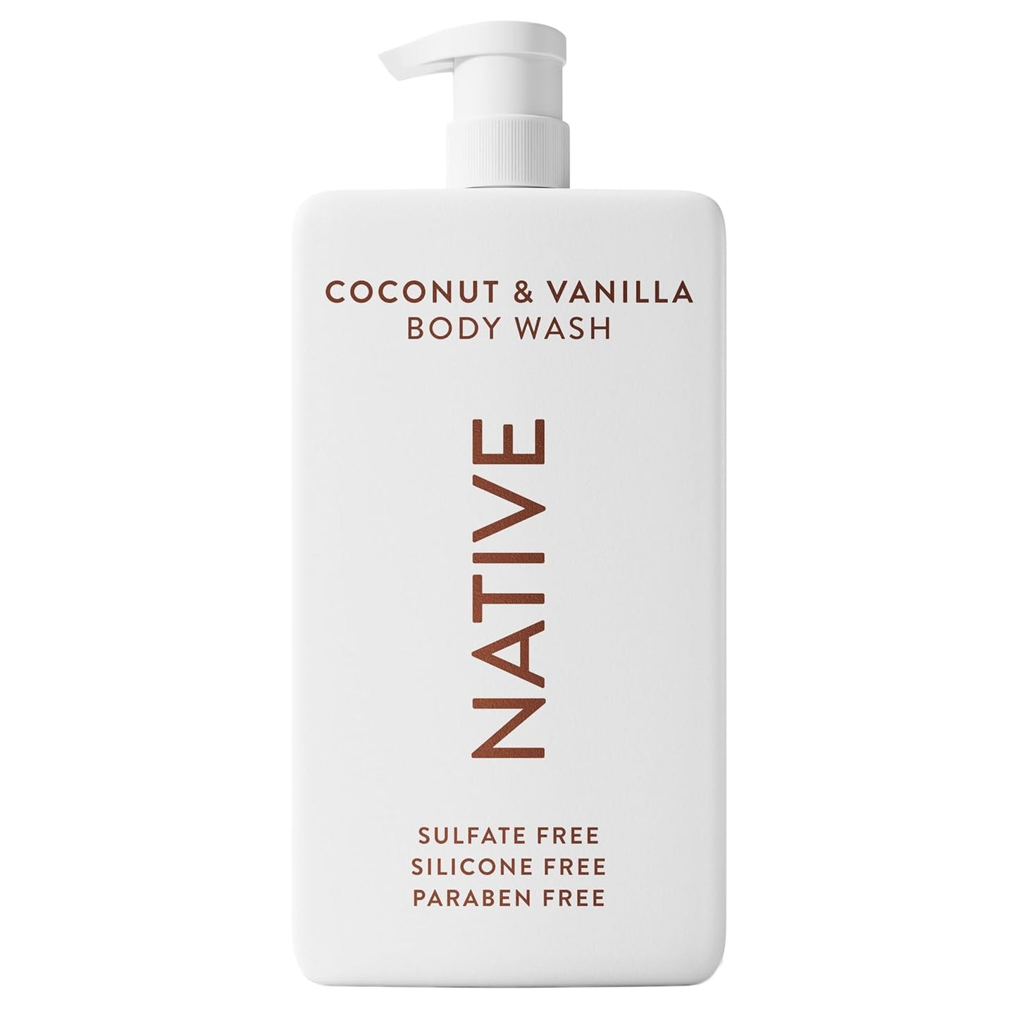 Indulge in Luxurious Coconut & Vanilla Body Wash - Sulfate Free, 36 Oz for All Skin Types