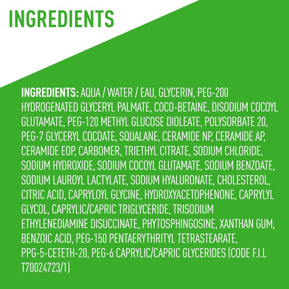 Revitalize Your Skin with Our Hydrating Foaming Oil Cleanser – Moisturizing Formula with Squalane, Hyaluronic Acid & Ceramides for Dry to Very Dry Skin, Fragrance-Free & Residue-Free, 19 FL Oz