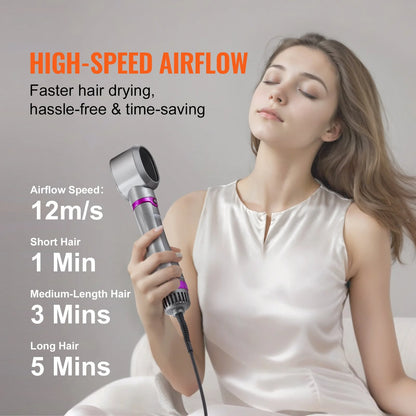 Transform Your Hair with the Vevor 5-in-1 Hot Hair Dryer Brush - Curl, Style, and Shine with Negative Ion Technology