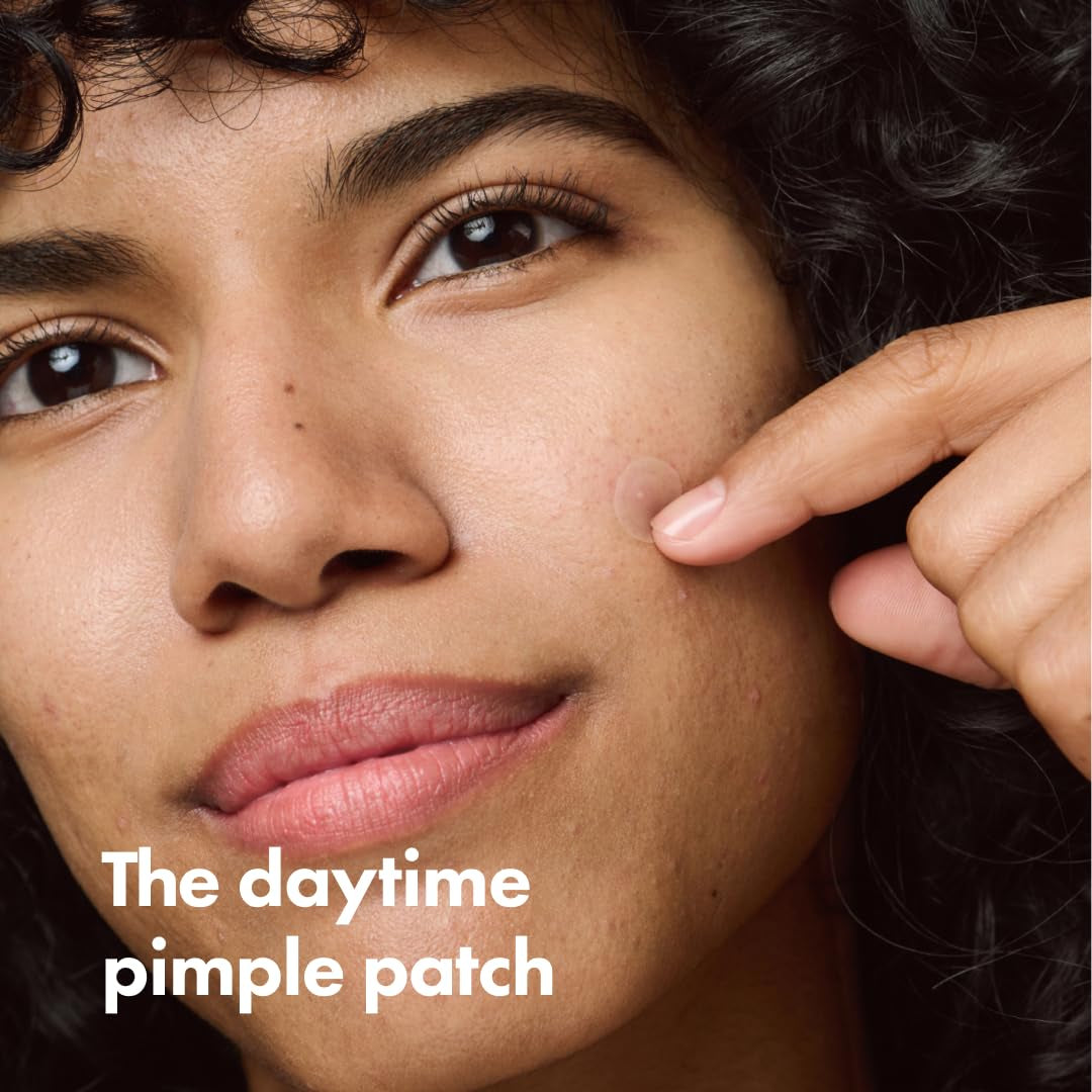 ™ Invisible+ Patch – the Barely-There Daytime Hydrocolloid Acne Pimple Patch for Covering Zits and Blemishes, Tapered Edges Designed to Blend into Skin (72Ct)