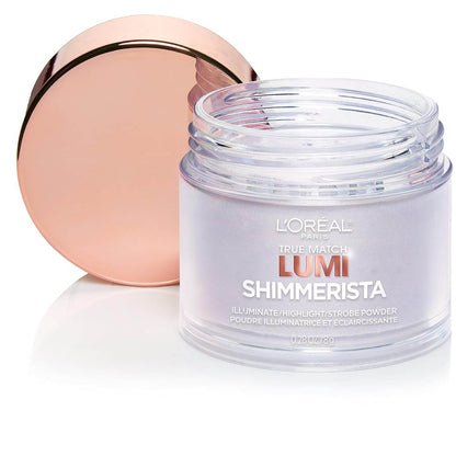Illuminate Your Glow with L'Oreal Paris True Match Lumi Shimmerista Loose Highlighting Powder - Moonlight Shade