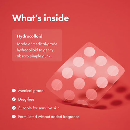 Hero Cosmetics Mighty Patch Original - The Ultimate Hydrocolloid Acne Pimple Patch for Rapid Zit and Whitehead Reduction (36 Count)