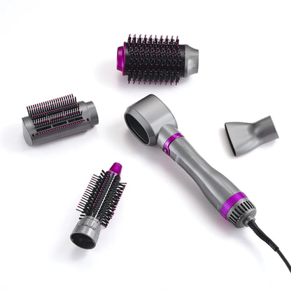 Transform Your Hair with the Vevor 5-in-1 Hot Hair Dryer Brush - Curl, Style, and Shine with Negative Ion Technology