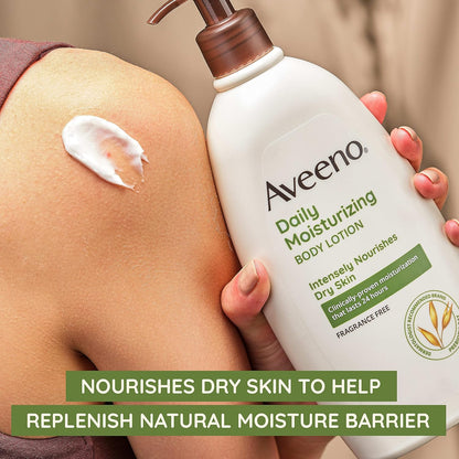 Revitalize Your Skin with Aveeno Sheer Hydration Daily Moisturizing Lotion – Fragrance-Free, Lightweight, and Fast-Absorbing for 24-Hour Hydration, 18 Fl. Oz