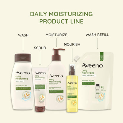 Revitalize Your Skin with Aveeno Sheer Hydration Daily Moisturizing Lotion – Fragrance-Free, Lightweight, and Fast-Absorbing for 24-Hour Hydration, 18 Fl. Oz