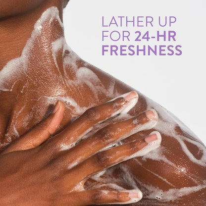 Sulfate Free Body Wash Contains Naturally Derived Ingredients | for Women & Men| Lilac & White Tea, 36 Oz