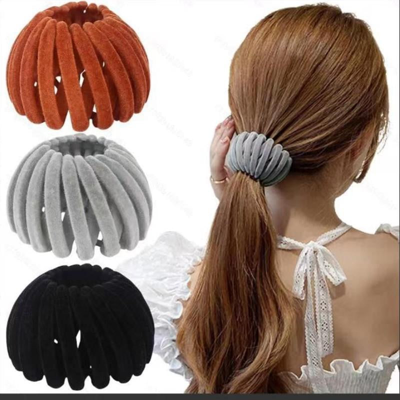 Transform Your Look with the 7-Piece Bohemian Bird Nest Magic Hair Clip Set – Effortless Elegance for Every Occasion!