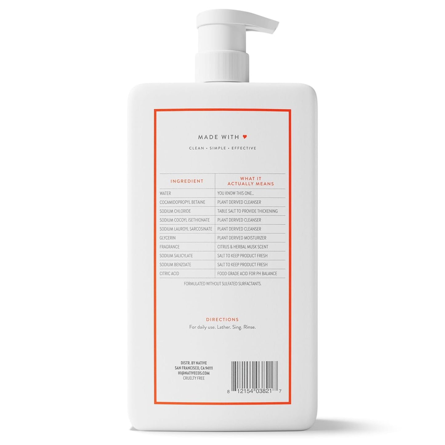 Revitalize Your Skin with Our Award-Winning Sulfate Free Body Wash - Infused with Charcoal and Citrus for a Refreshing Clean, 36 Oz