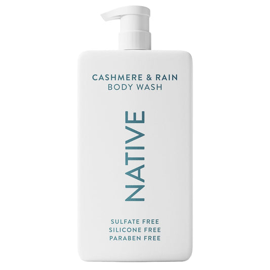 Sulfate Free Body Wash Contains Naturally Derived Ingredients | for Women & Men| Cashmere & Rain, 36 Oz