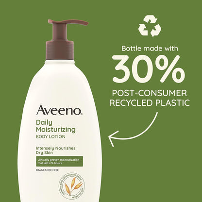 Revitalize Your Skin with Aveeno Sheer Hydration Daily Moisturizing Lotion – Fragrance-Free, Lightweight, and Fast-Absorbing for 24-Hour Hydration, 18 Fl. Oz