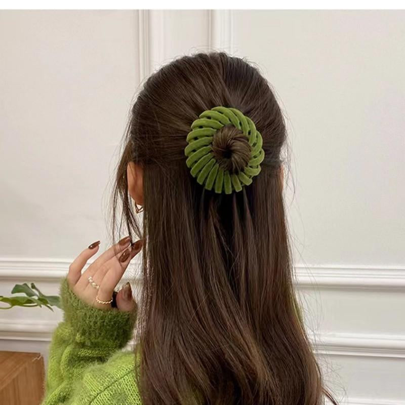 Transform Your Look with the 7-Piece Bohemian Bird Nest Magic Hair Clip Set – Effortless Elegance for Every Occasion!